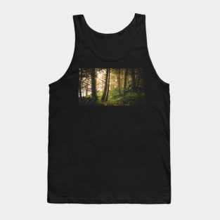 Deep in the woods during sunset Tank Top